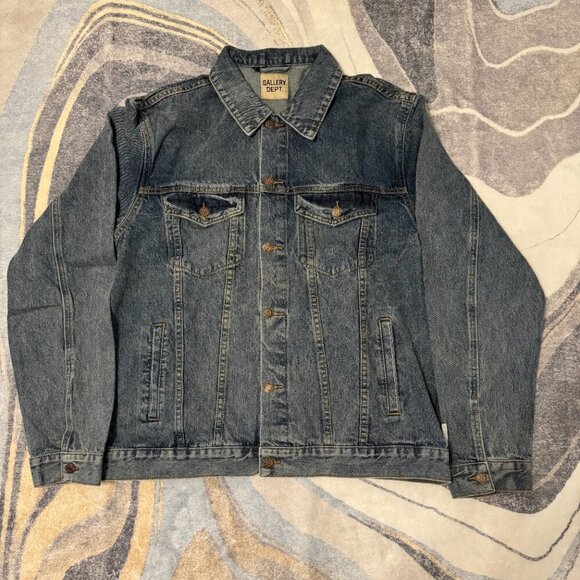 Gallery Dept Other - Gallery Dept Blue Denim Jean Jacket Mens Size Large
